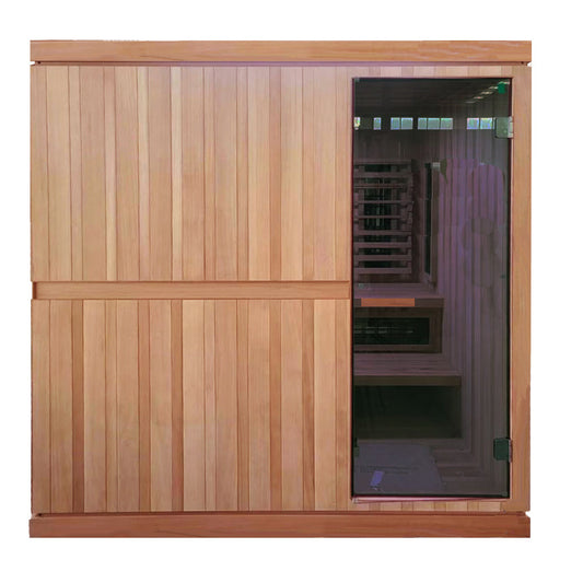 Finnmark FD-4 Trinity Combination Sauna front view